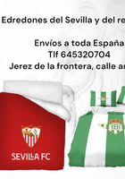 Edredon real Betis y Sevilla FC... ANUNCIOS Buenanuncios.es