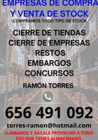 Compro todo tipo de stocks... ANUNCIOS Buenanuncios.es